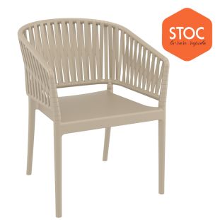 Scaun Portofino taupe