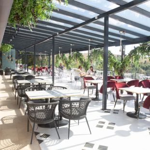 Amenajare terasa Motel Cincis