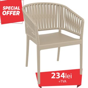 Scaun Portofino-taupe