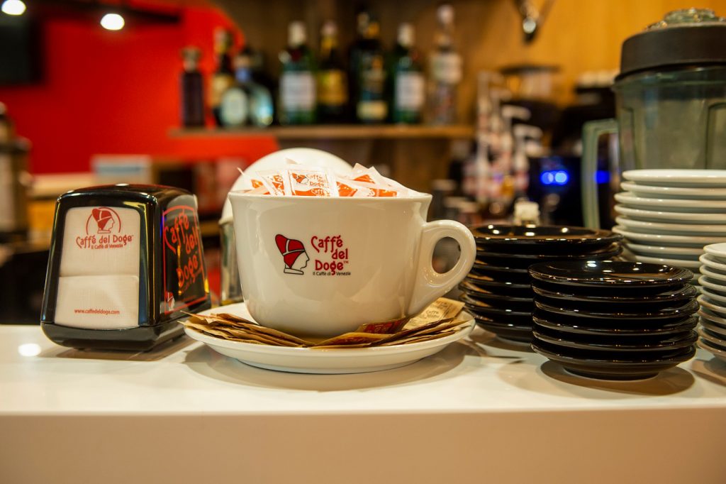 amenajare cafenea Caffe del Doge Timisoara