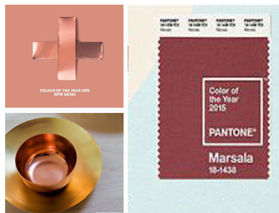 Culorile anului 2015 in designul interior