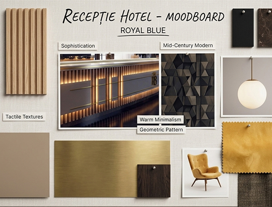 Randare 3D design restaurant HoReCa